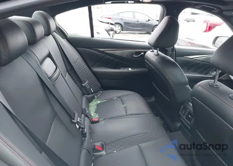 2018 Infiniti Q50 Red Sport 400 из США, поврежденный, VIN JN1FV7AR3JM481764